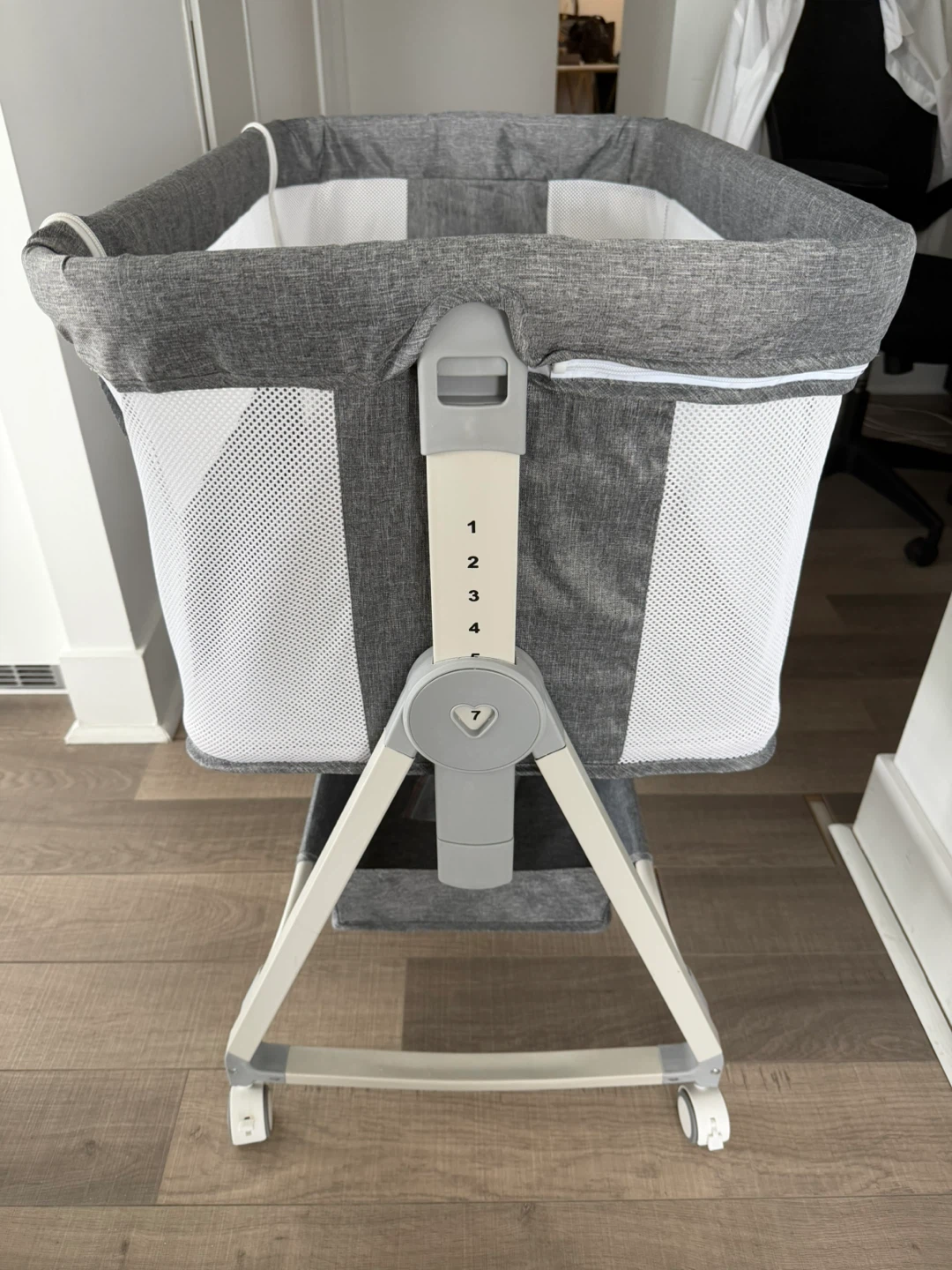 Baby Bedside Bassinet - Grey - photo 4