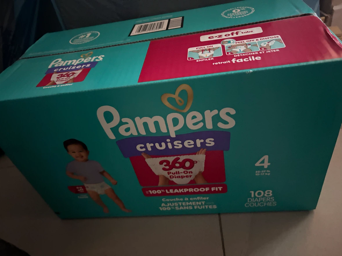 Pampers Cruisers 360 Pull-On Diapers Size 4