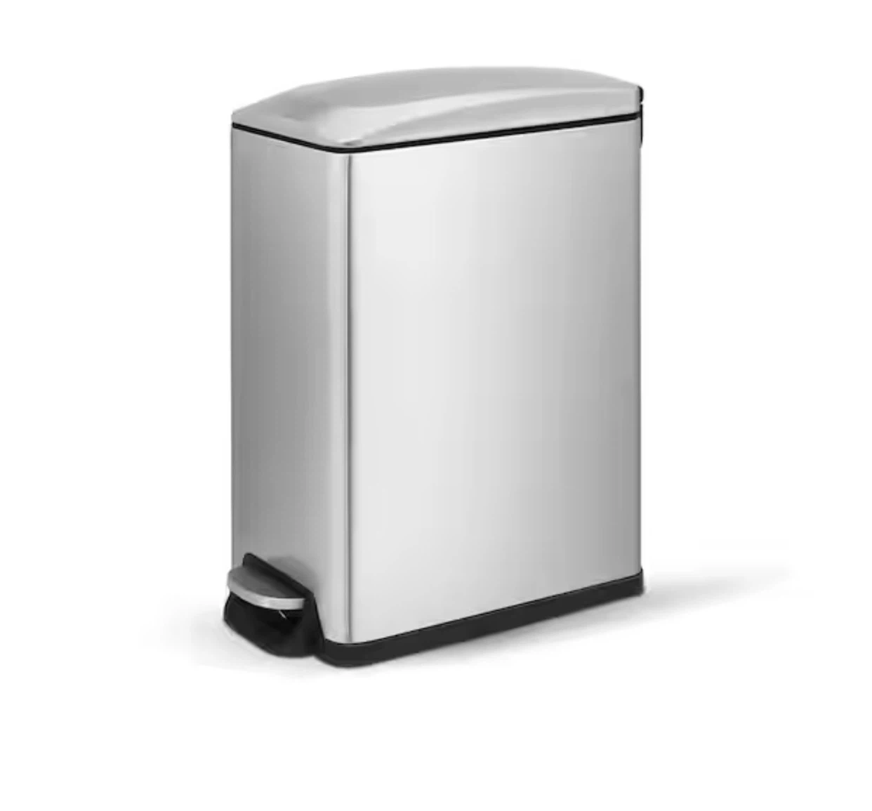 Brand New 10L Stainless Steel Step Trash Can, Soft Close