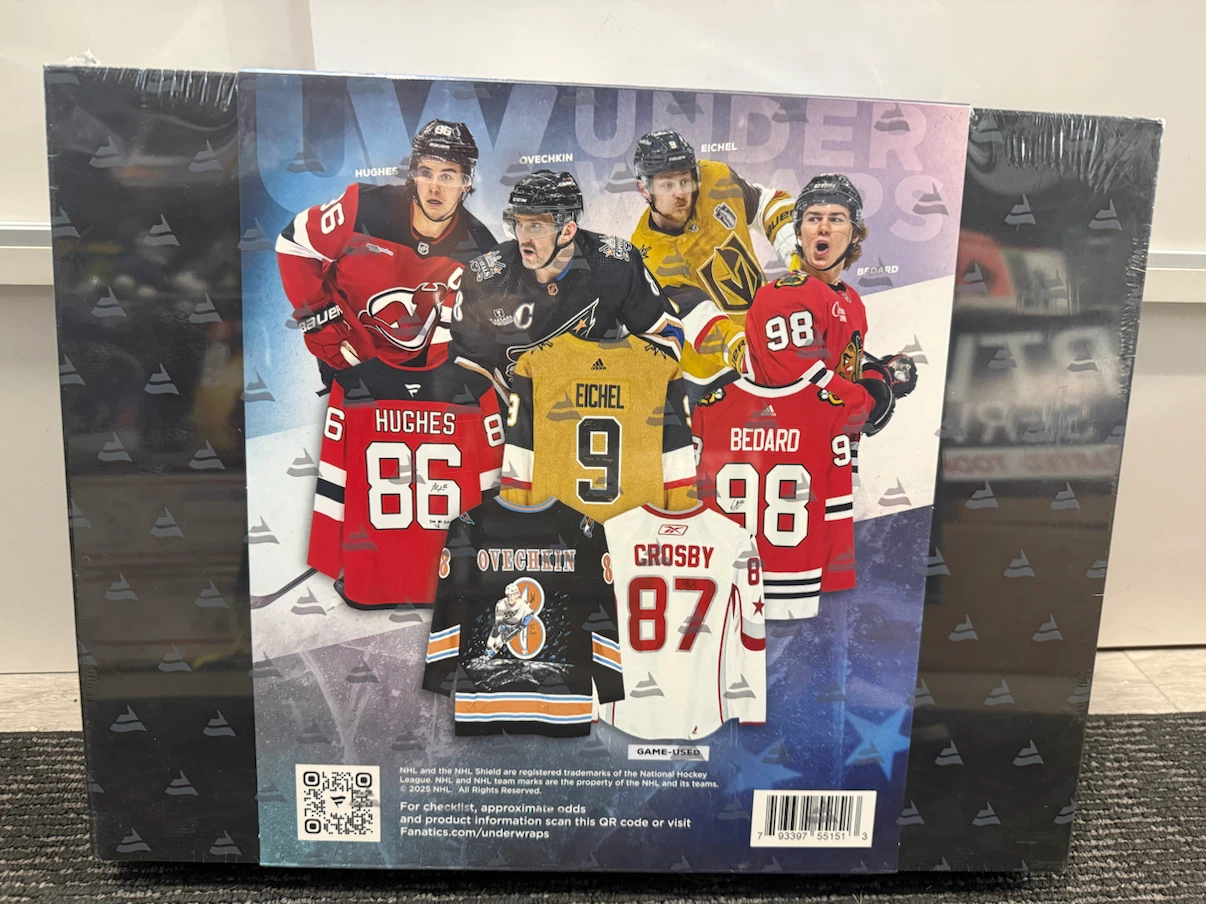 Fanatics Under Wraps NHL Mystery Jersey Box - photo 2