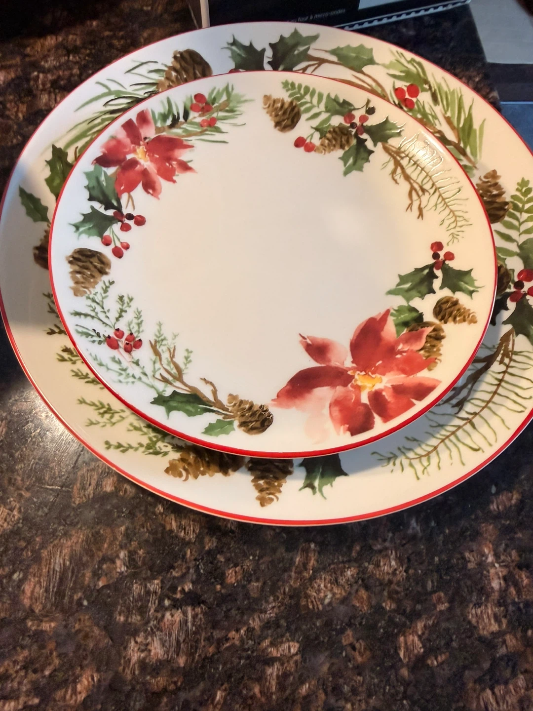 Holiday Time 8-Piece Dinnerware Set - photo 2