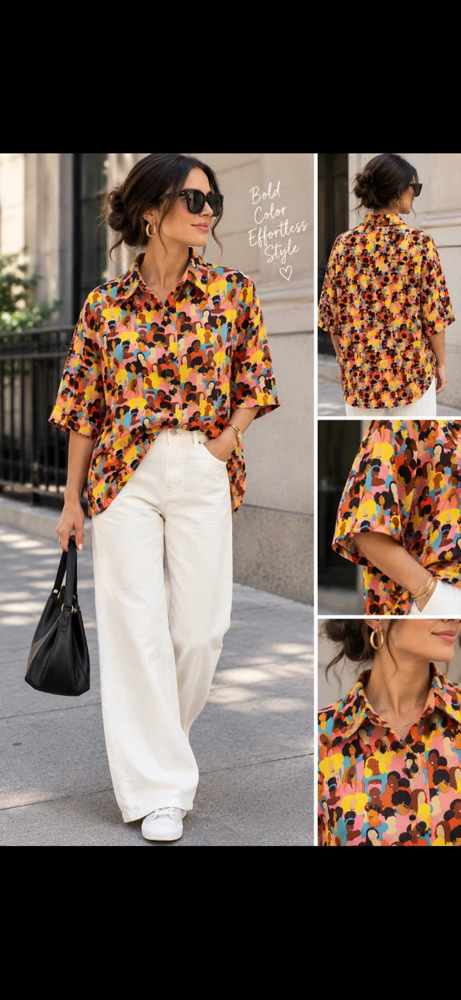 Izzy and liv boho artsy blouse size xl