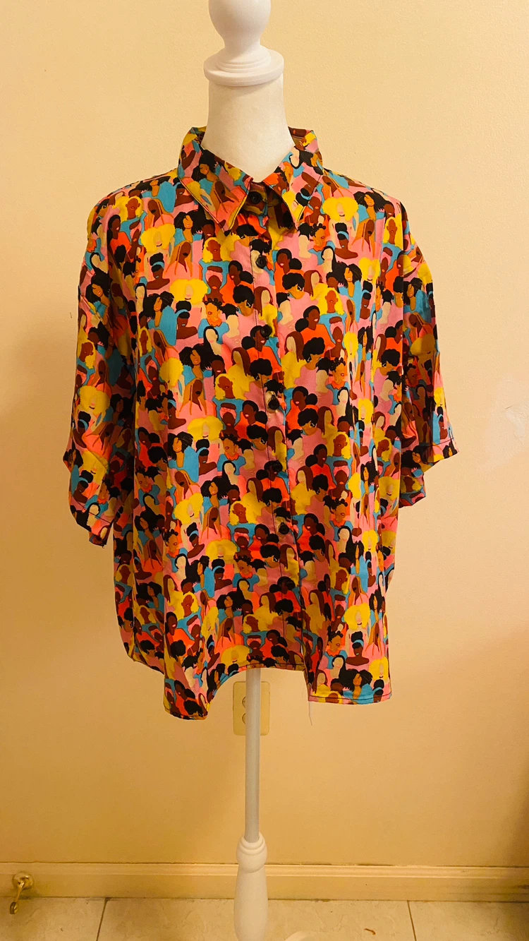 Izzy and liv boho artsy blouse size xl - photo 2