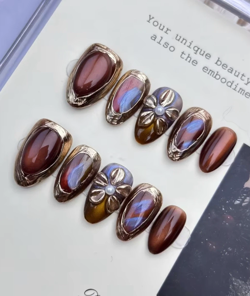 2 sets of handmade press-on nails - photo 3