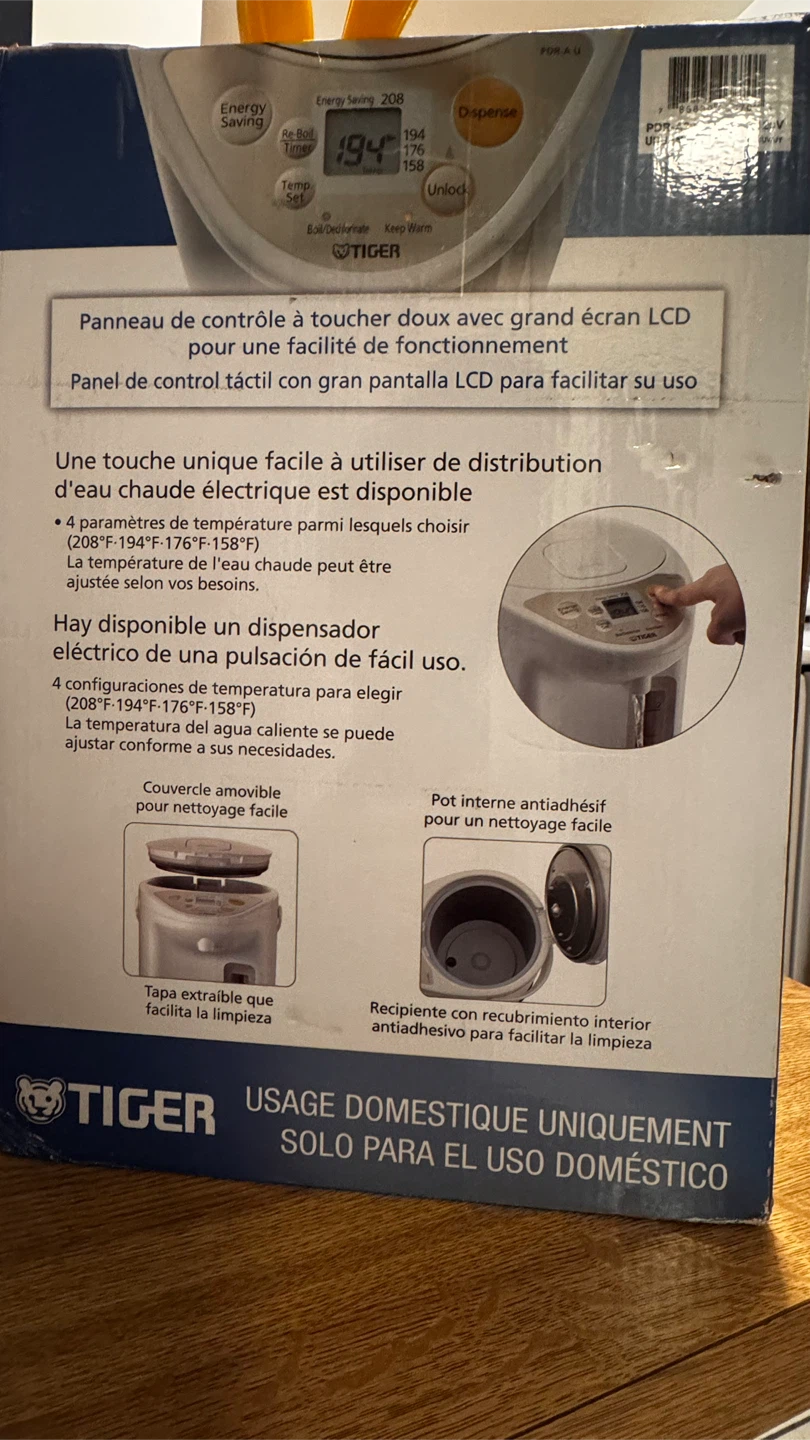 Tiger Electric Water Heater PDR-A30U - photo 2