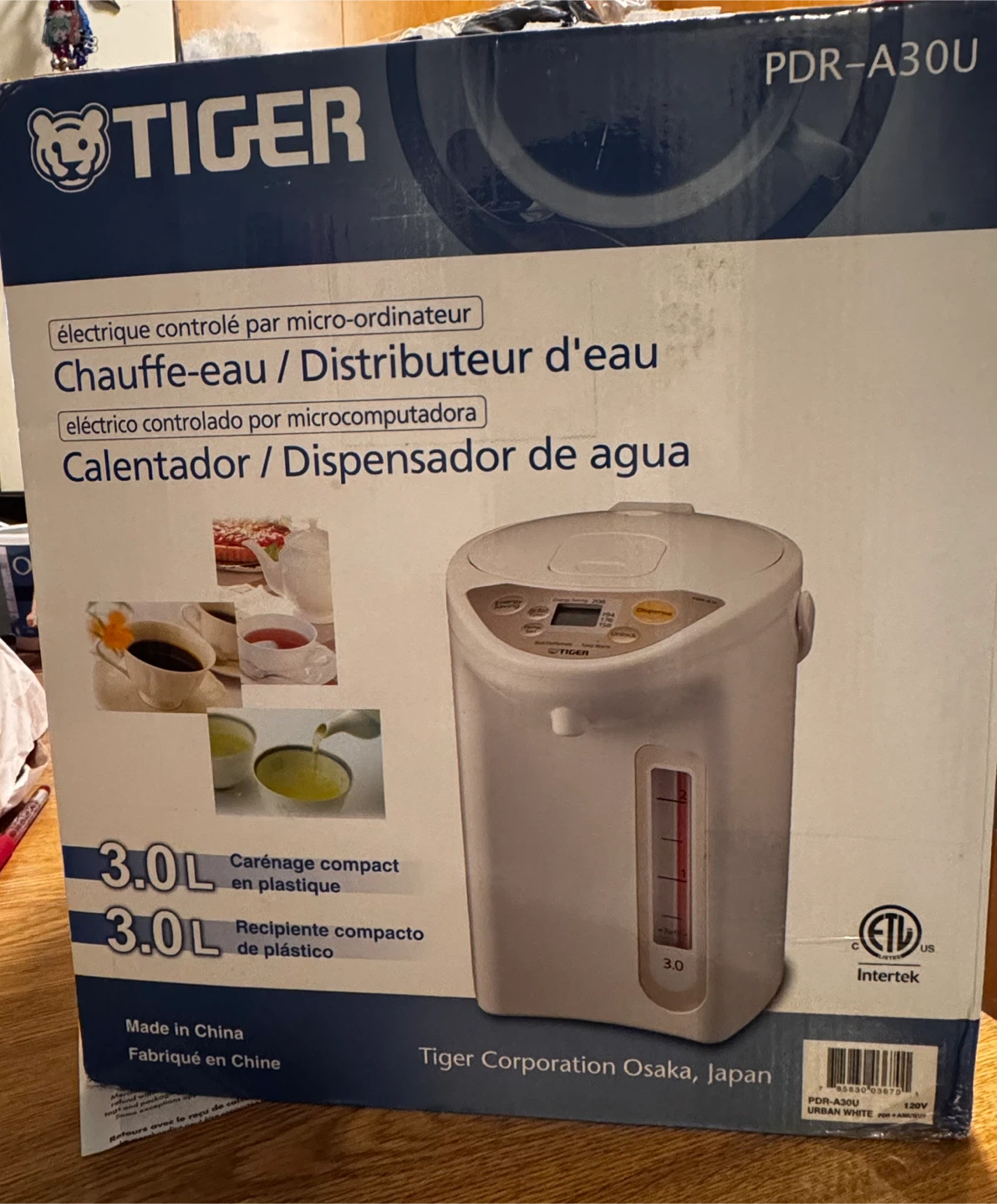 Tiger Electric Water Heater PDR-A30U - photo 4