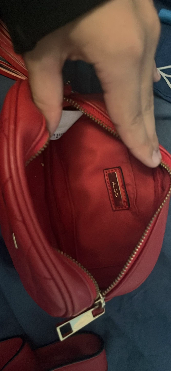 ALDO Red Quilted Crossbody Bag - photo 2