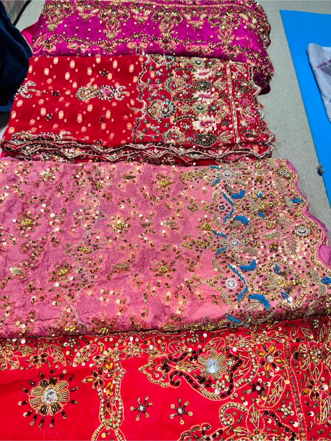 Vintage handmade duppata - photo 2