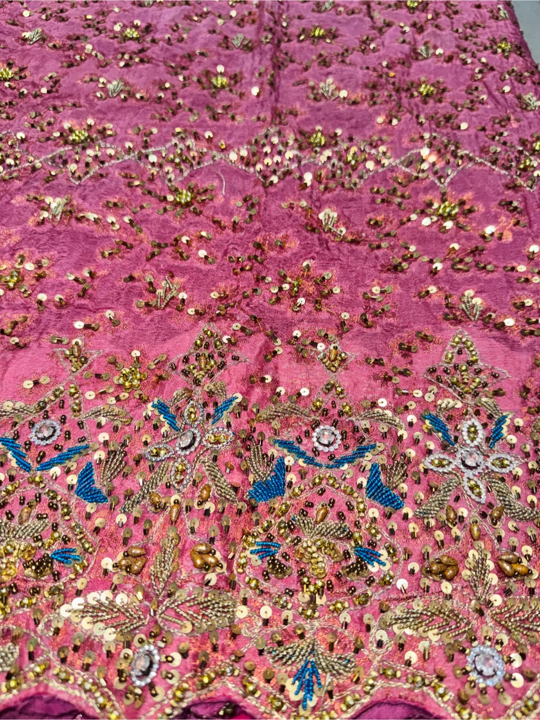 Vintage handmade duppata - photo 4