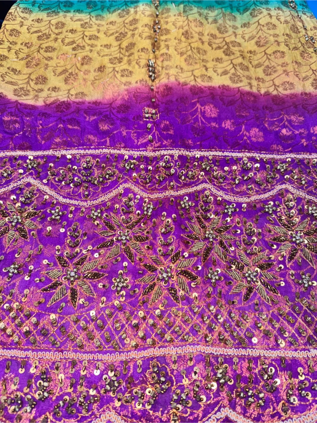 Vintage hanmade duppata scarves - photo 4