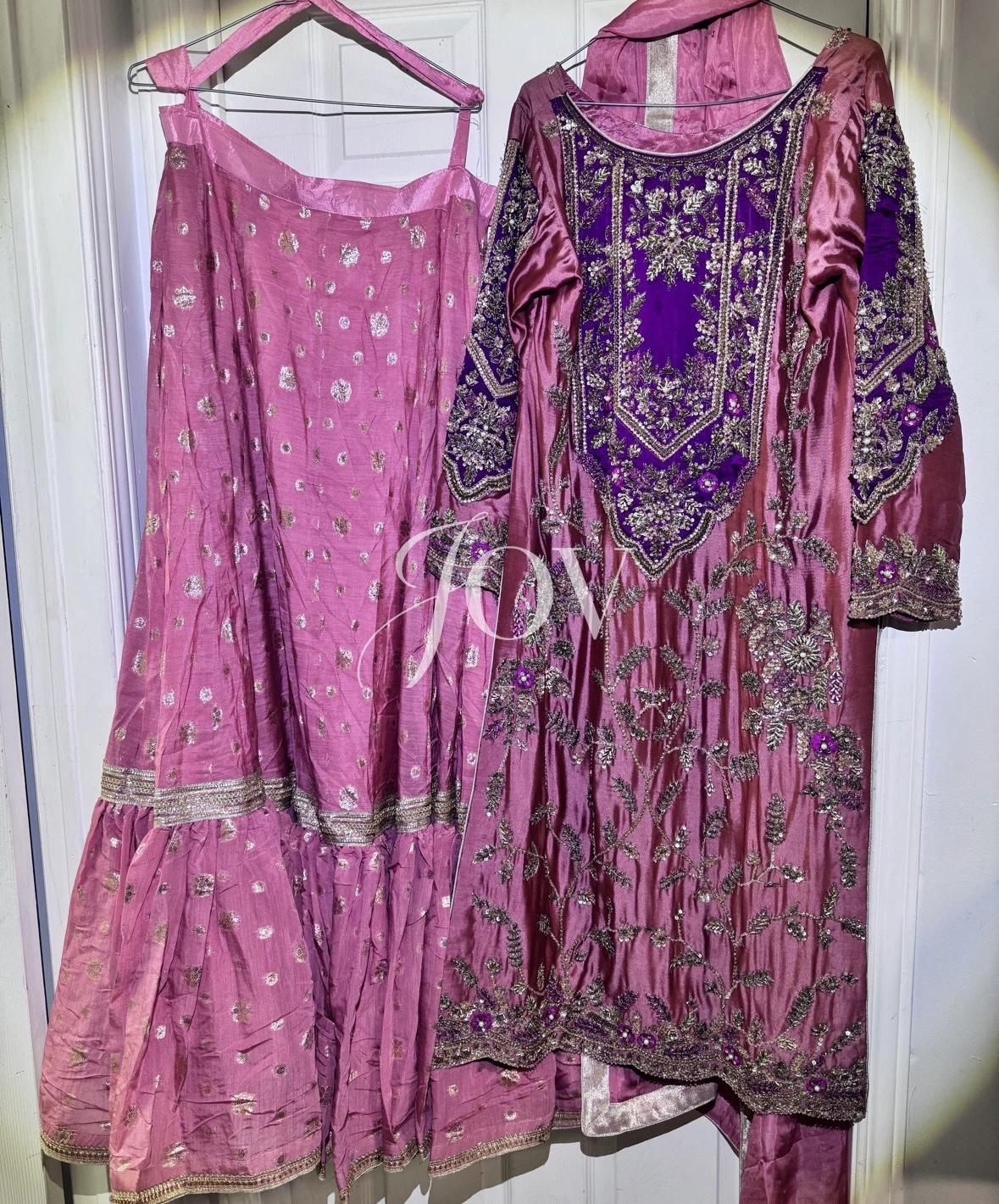 Fully stiched desinger Suit set 3 pc