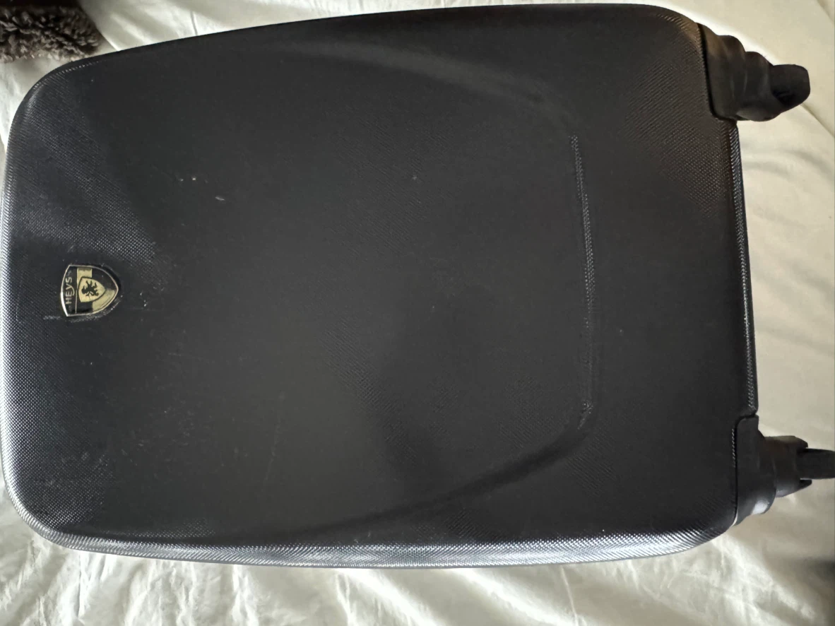 Heys Black Carry-On Spinner Suitcase