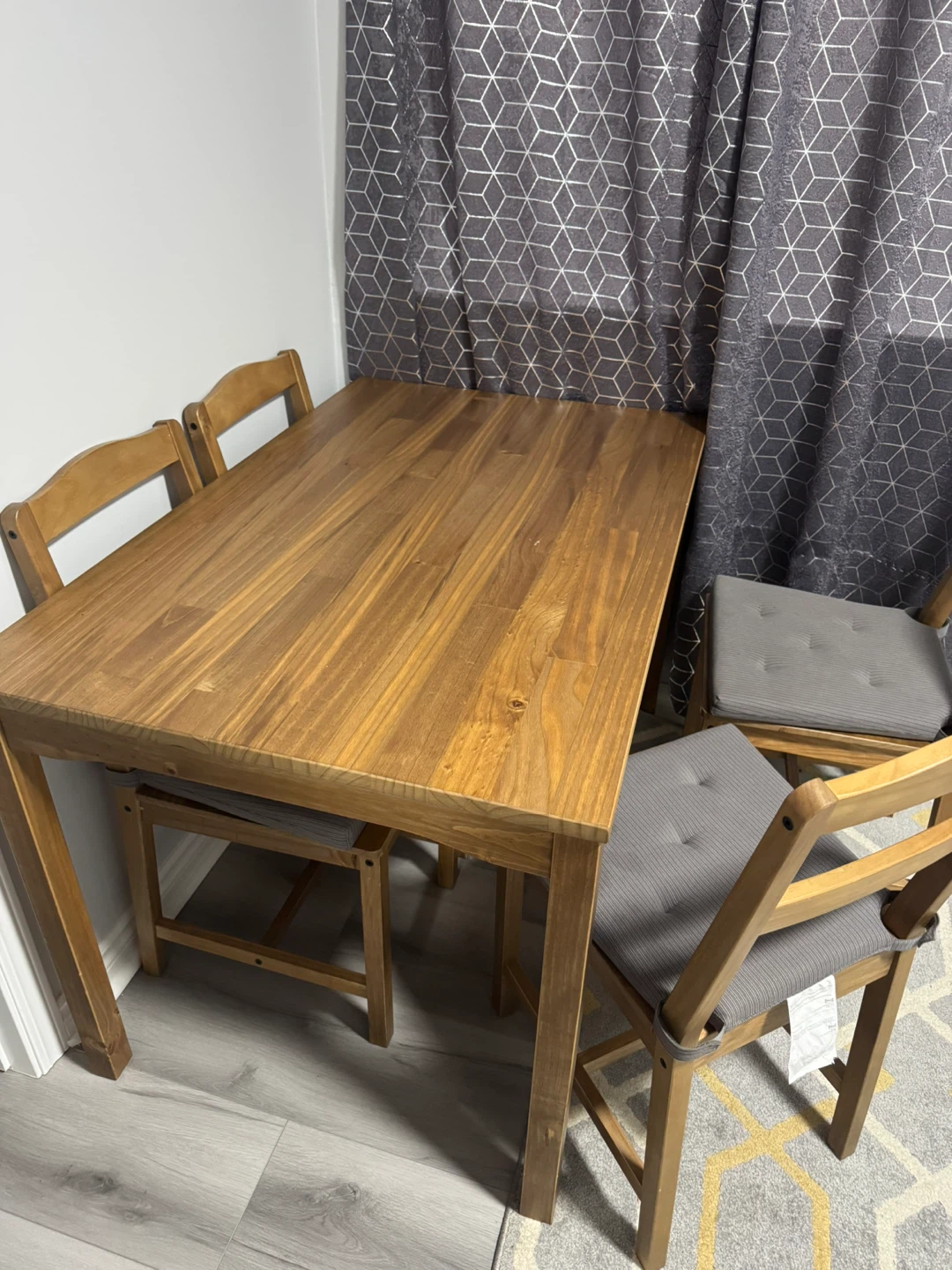 IKEA Lisabo Dining Table and Chairs - photo 4