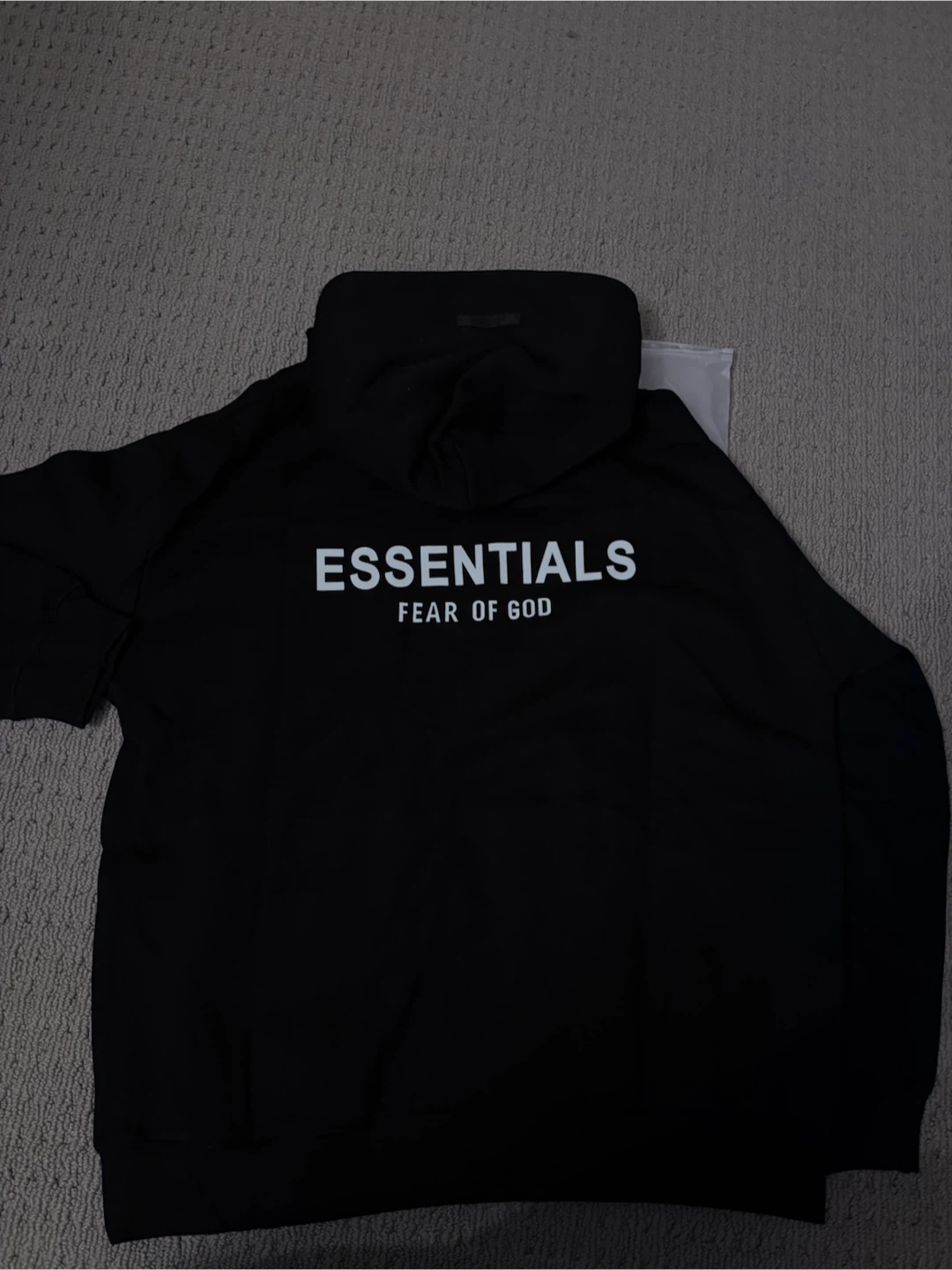 ESSENTIALS Fear of God Hoodie - Black - photo 2