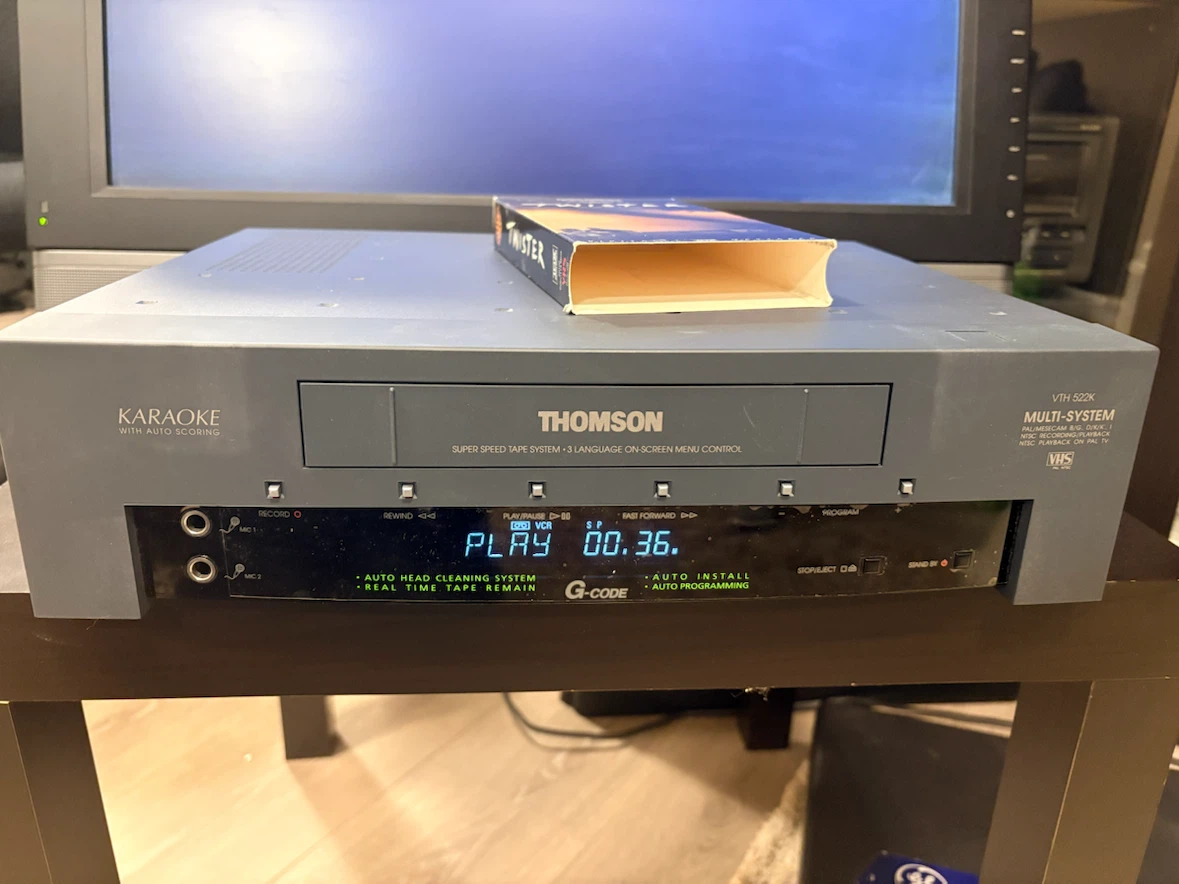 Thomson VTH 522K Multi-System VCR VHS Player