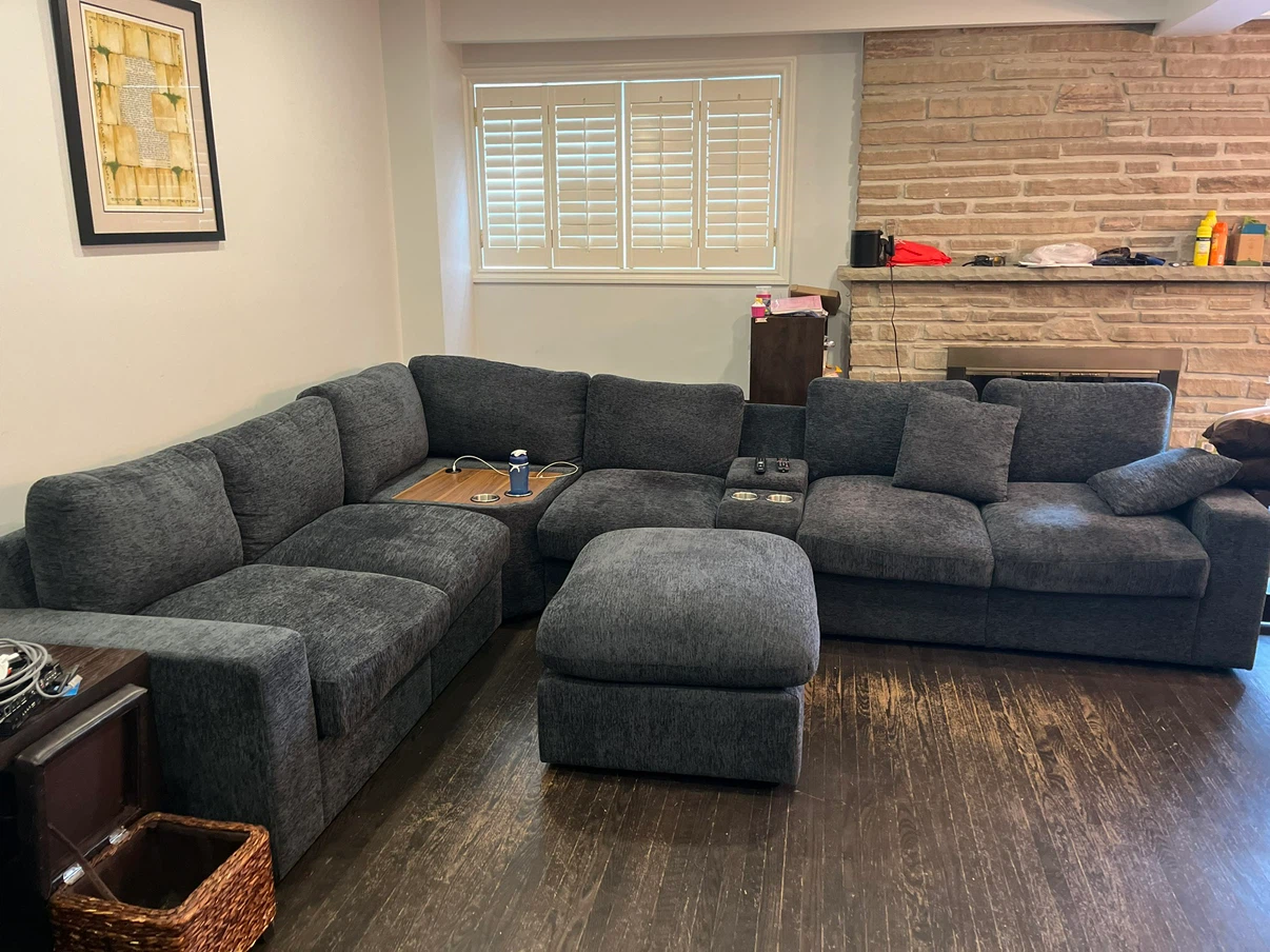 Sectional couch - up to 10 seats