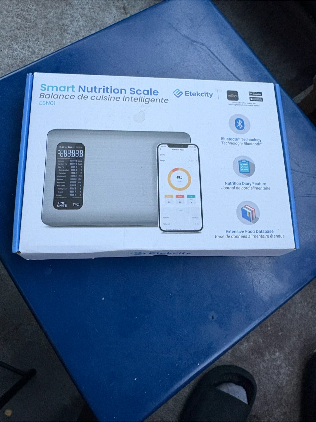 Etekcity Smart Nutrition Scale ESN01 - photo 4