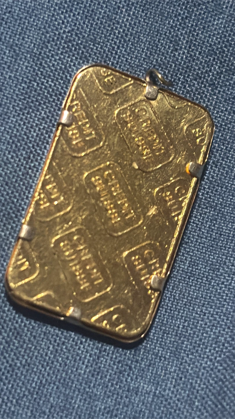 Credit Suisse 5g Fine Gold 999.9 Pendant - photo 2