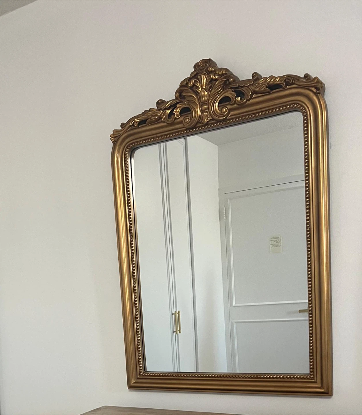 Vintage style gold mirror - photo 3