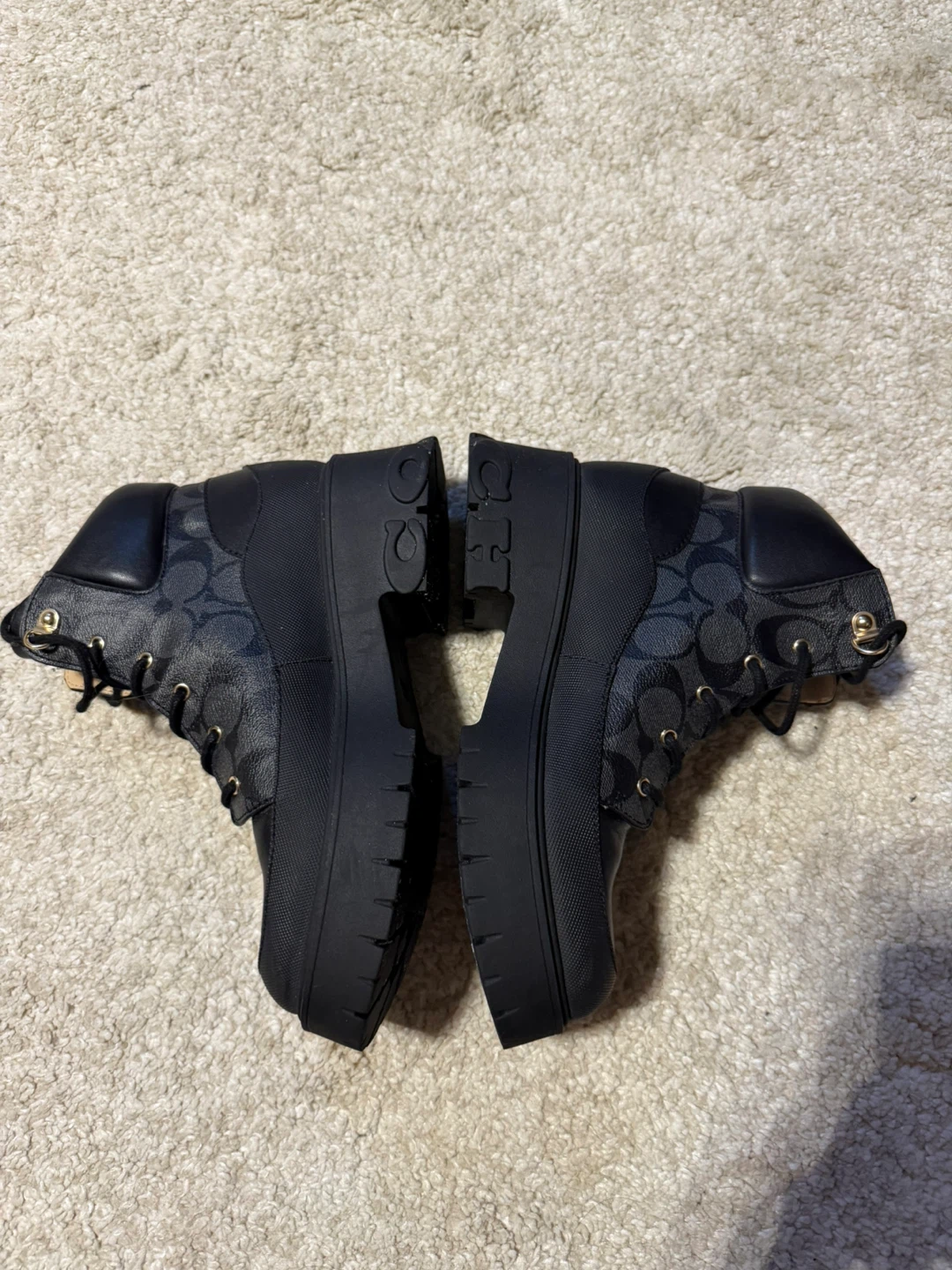 Coach Women's Boots Black Size 6.5 - photo 2