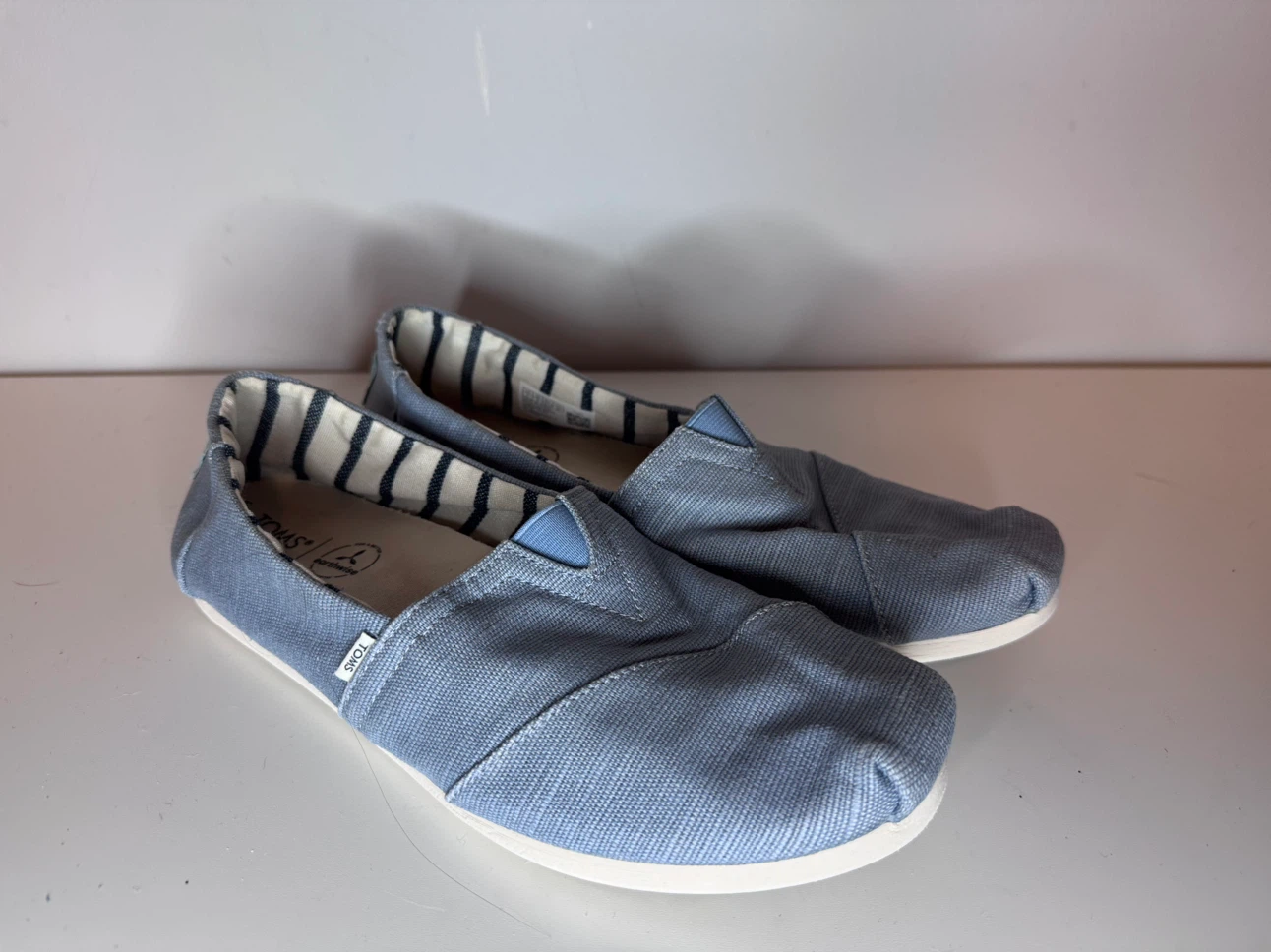 TOMS Slip-On Shoes Blue Size 11