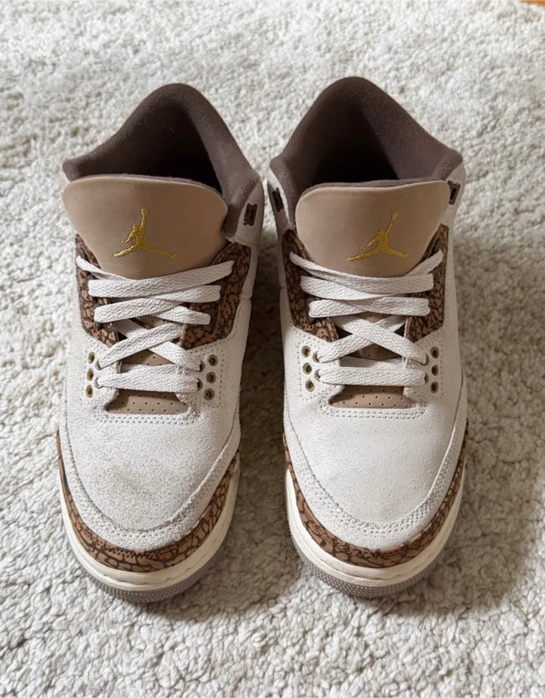 Nike Air Jordan 3 Retro Palomino Size 5Y - photo 2