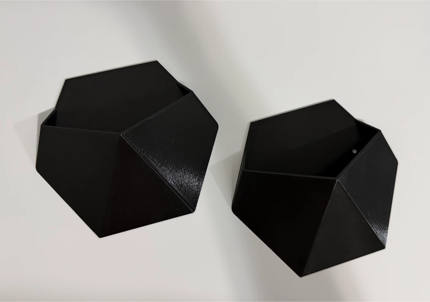 Set of 3 Geometric Wall Planters - photo 3