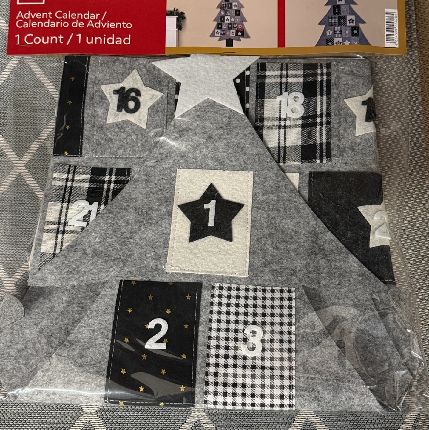 Felt Christmas Tree Advent Calendar