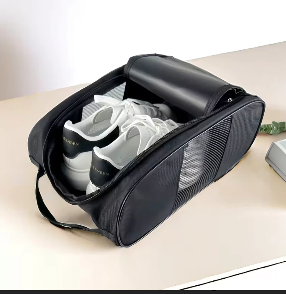 Brand new Black Polyester Shoe Storage Bag sneaker bag sport - photo 4