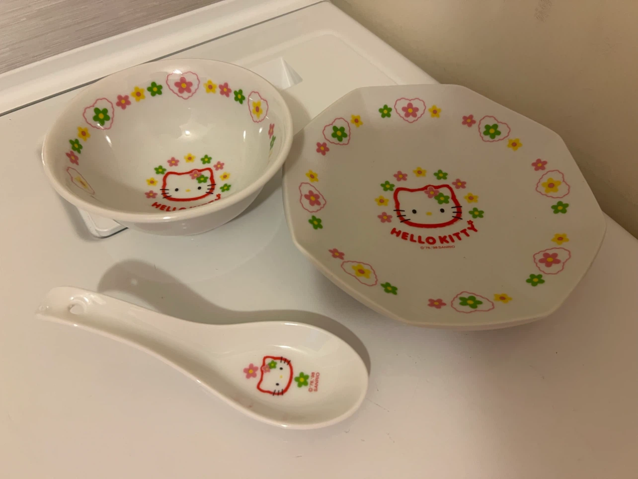 Vintage Hello Kitty Petit Fried Rice Dining Set