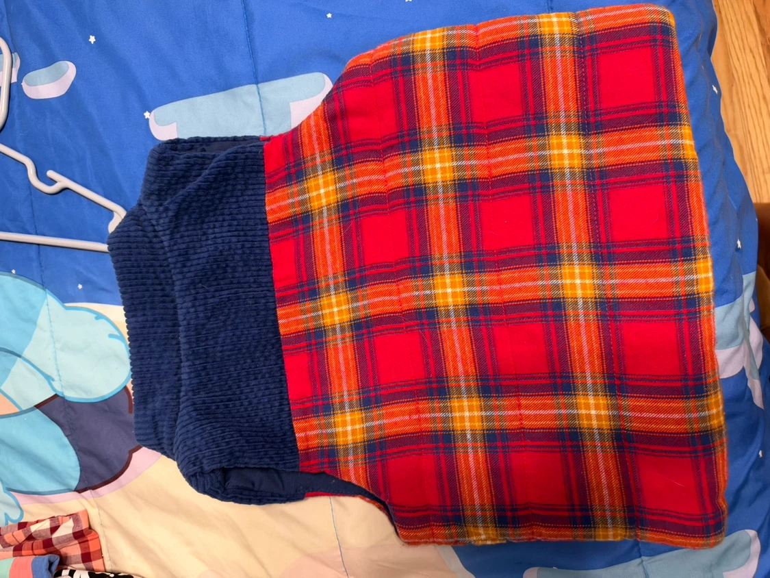Tahari Plaid Quilted Vest Size 2T - photo 2