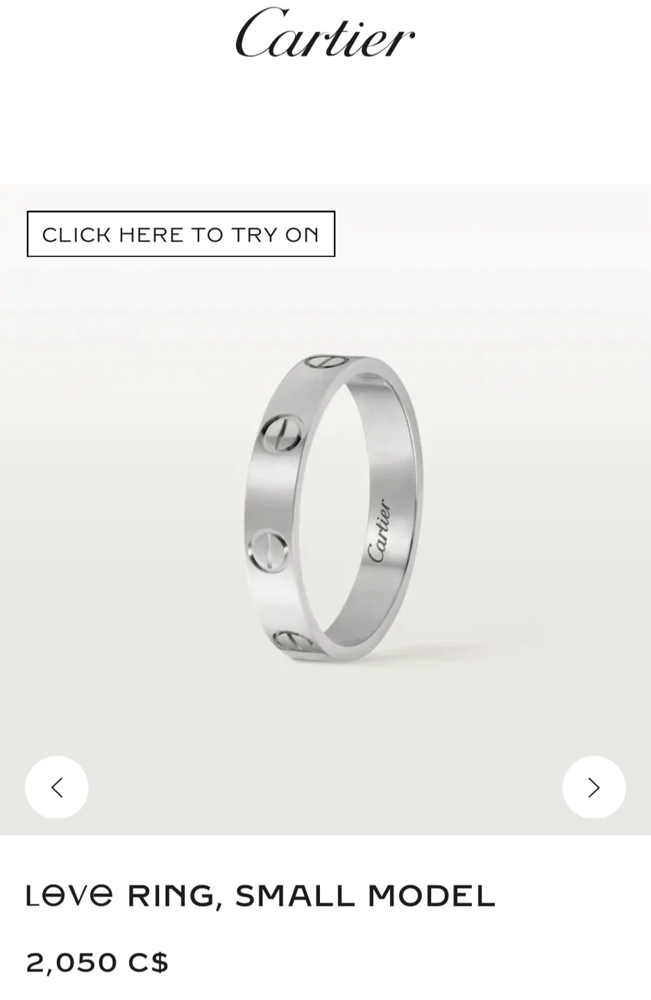 Cartier ring - photo 2