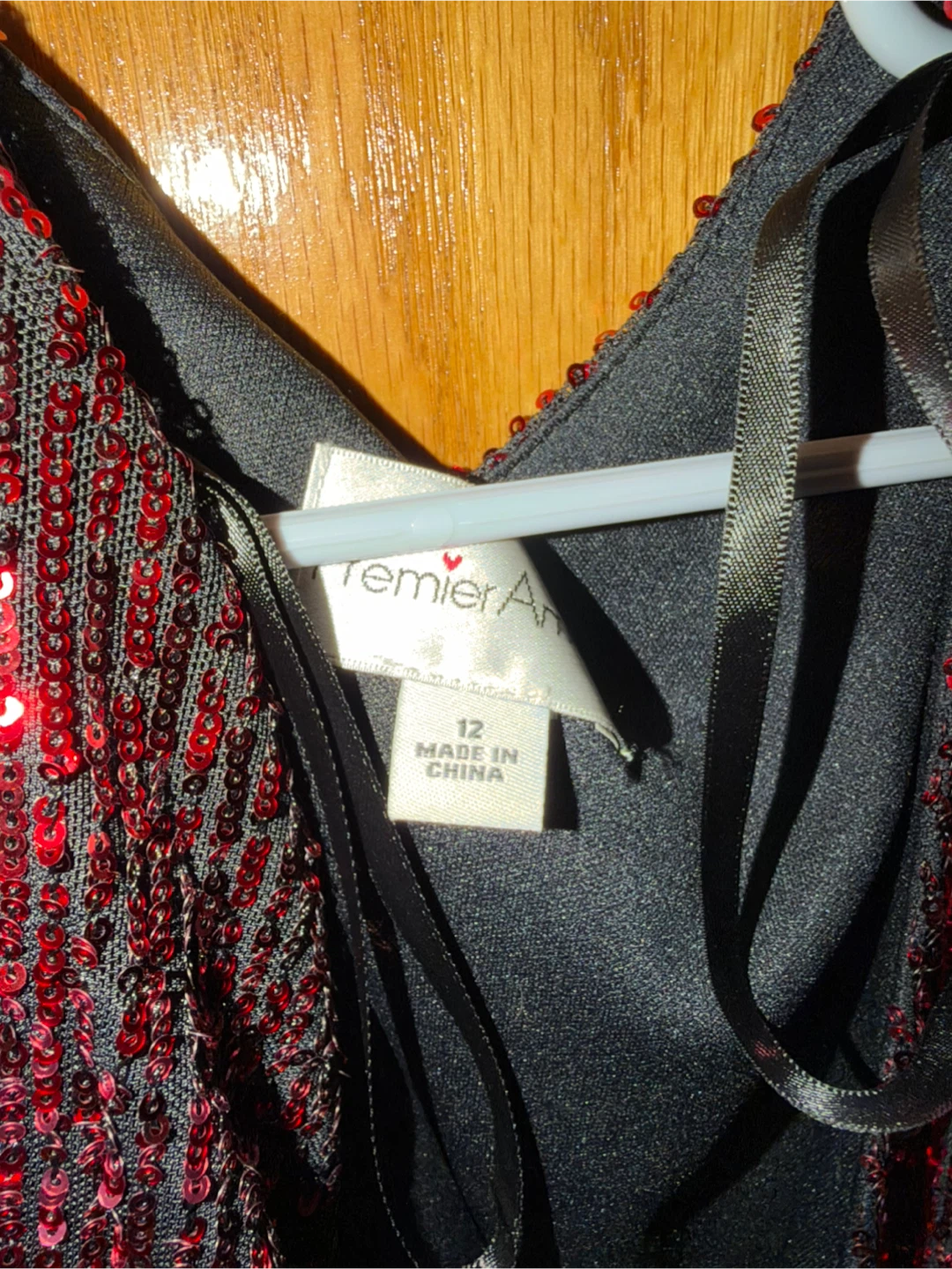 Premier Amour Sequin Wrap Dress - photo 3