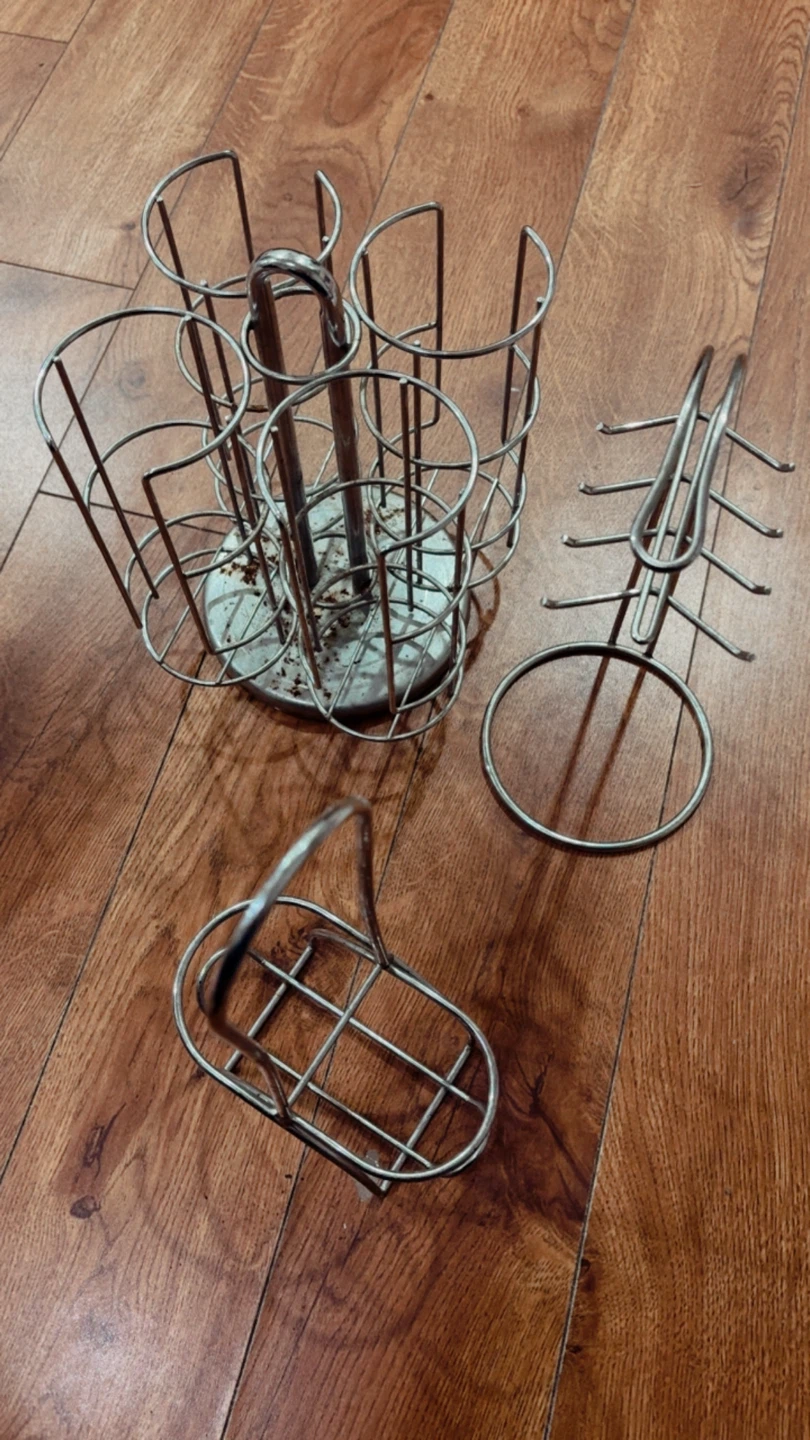 Take all for $1 …Kitchen Storage Wire Rack Set - photo 2