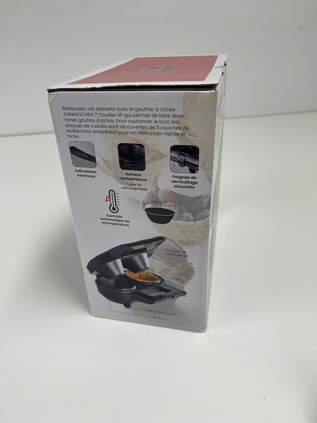 🧇 ThinkKitchen Double Waffle Bowl Maker – 2-in-1! - photo 2