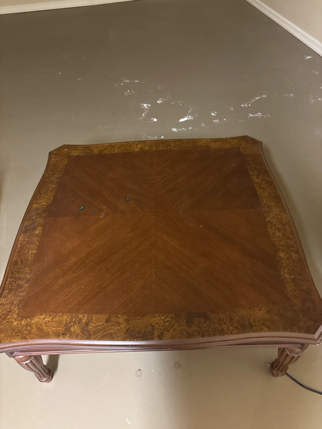 Vintage Style Wooden Coffee Table
