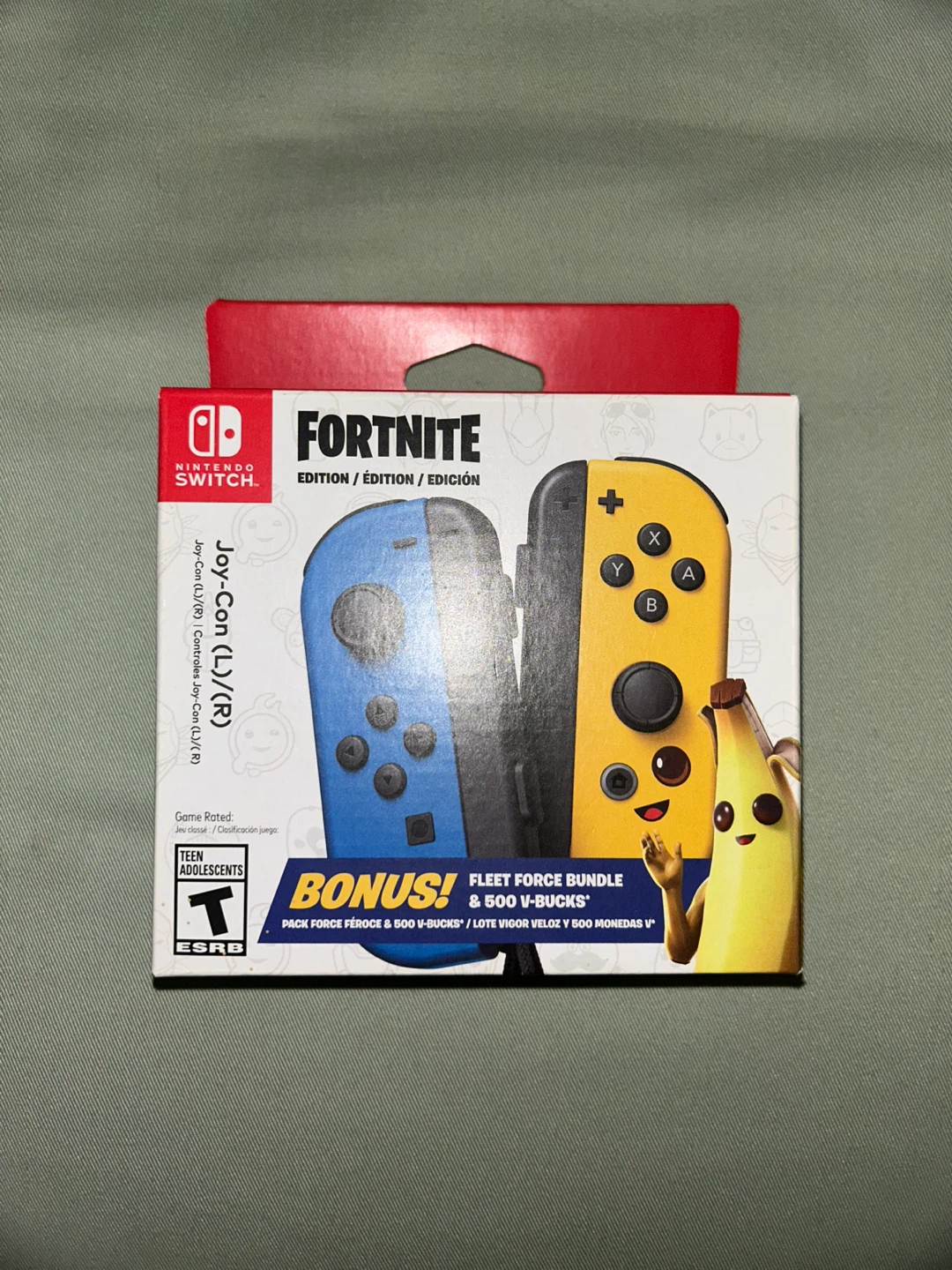 Nintendo Switch Fortnite Edition Joy-Con Controllers *NO CODE*