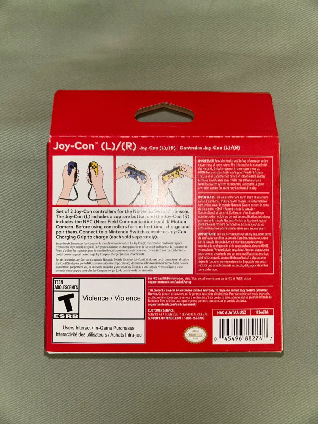 Nintendo Switch Fortnite Edition Joy-Con Controllers *NO CODE* - photo 2