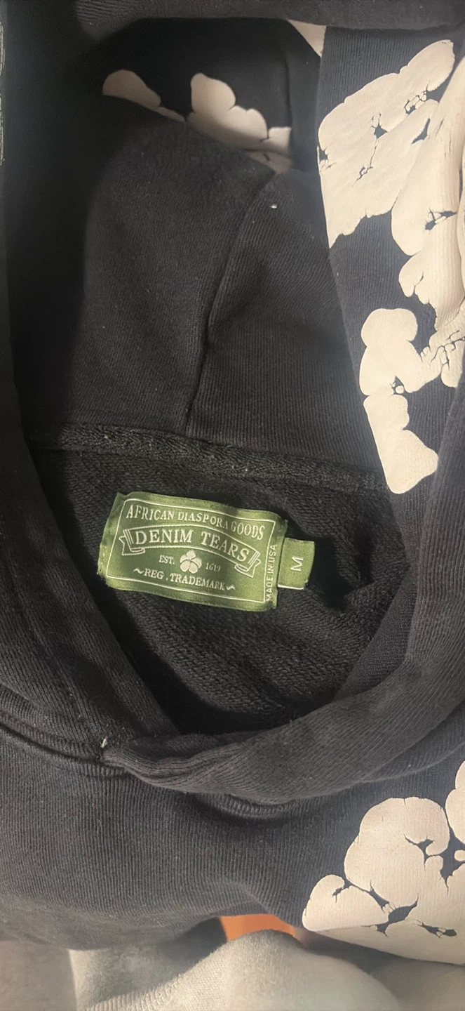 Denim Tears Cotton Wreath Hoodie - photo 2