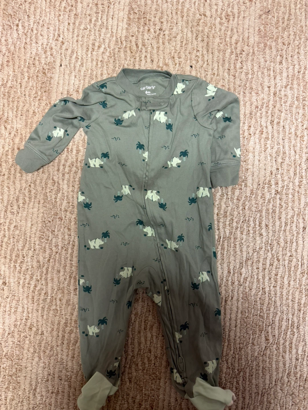 Two Baby Sleepers, Size 6M