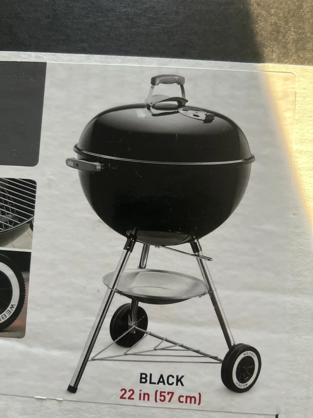Weber Original Kettle Charcoal Grill 22 inch