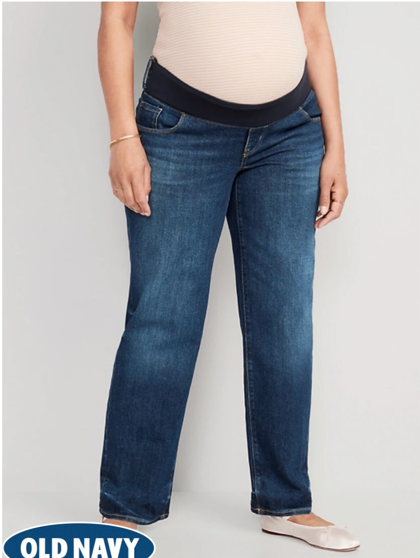 Old Navy Maternity Full-Panel Jeans - photo 2