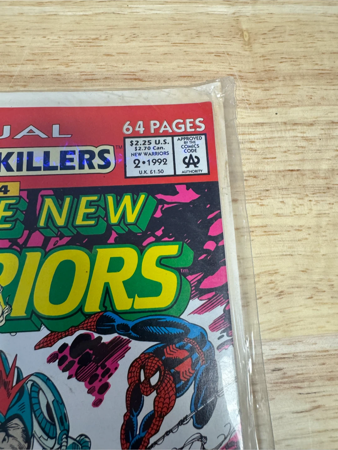 New Warriors Annual #2 Marvel Comic 1992 - photo 2