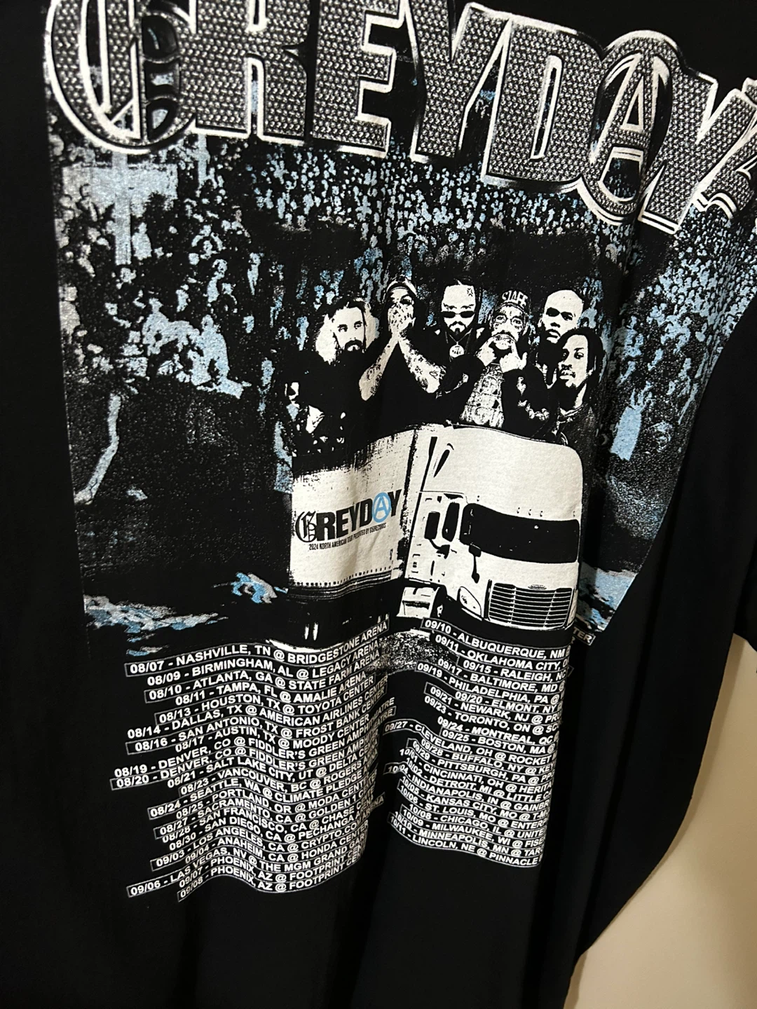 $uicideboy$ Grey Day 2024 Merch Shirt - Size XXXL (3XL) - photo 4
