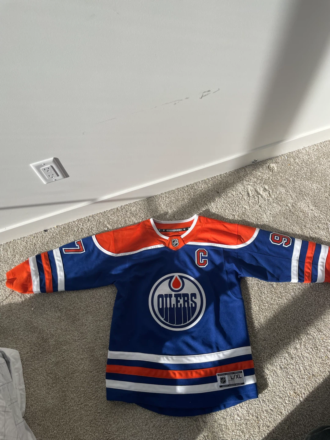 Edmonton oilers jersey