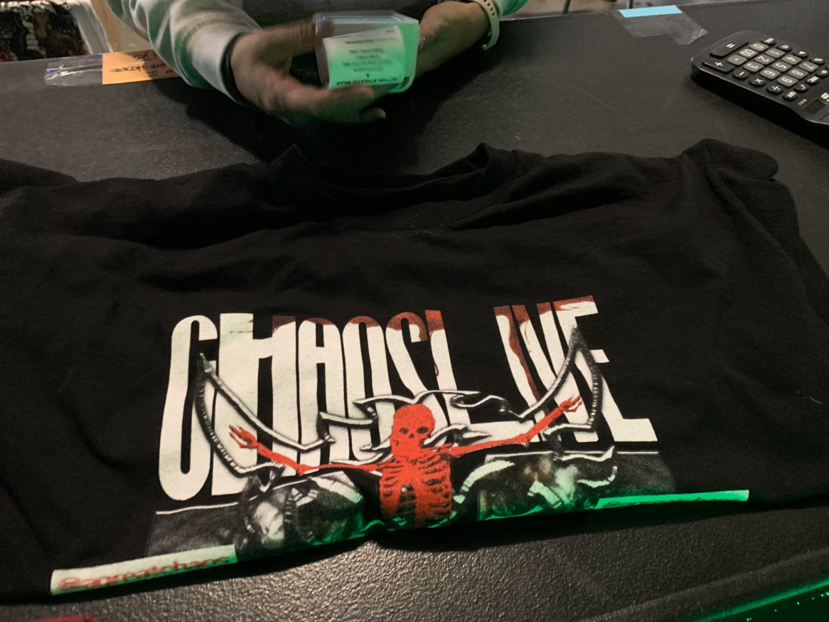 Ken Carson Chaos Tour 2024 Merch Shirt - Size XXL (2XL) - photo 4