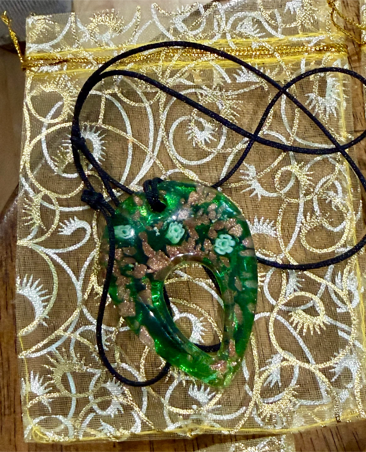 Assorted Handmade Glass Pendants and Necklaces - photo 2