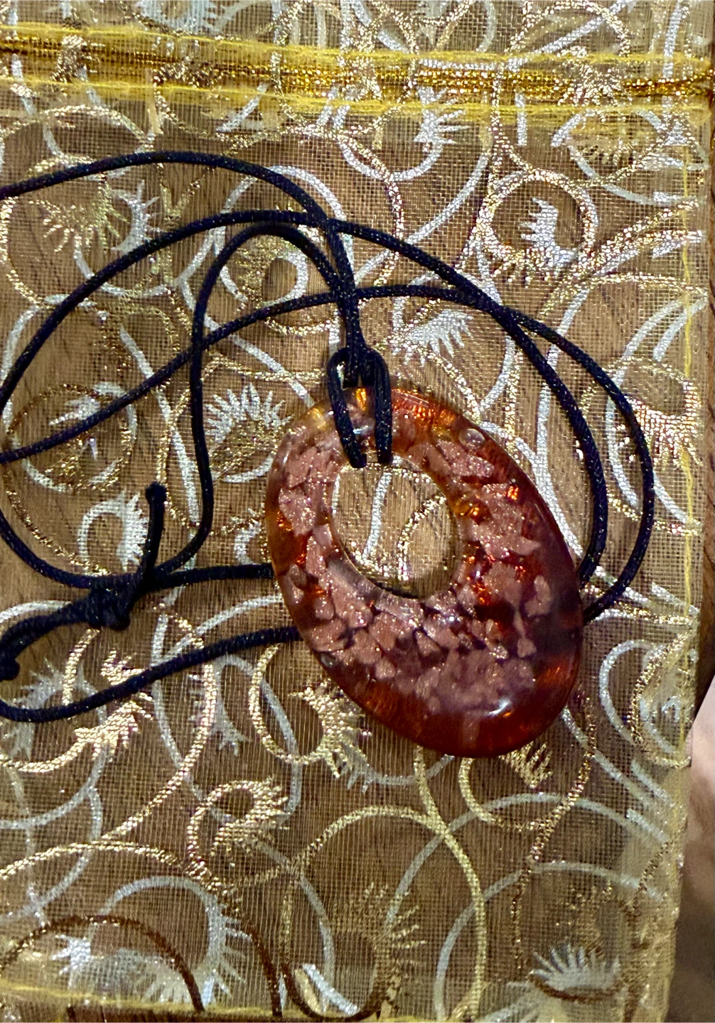 Assorted Handmade Glass Pendants and Necklaces - photo 5