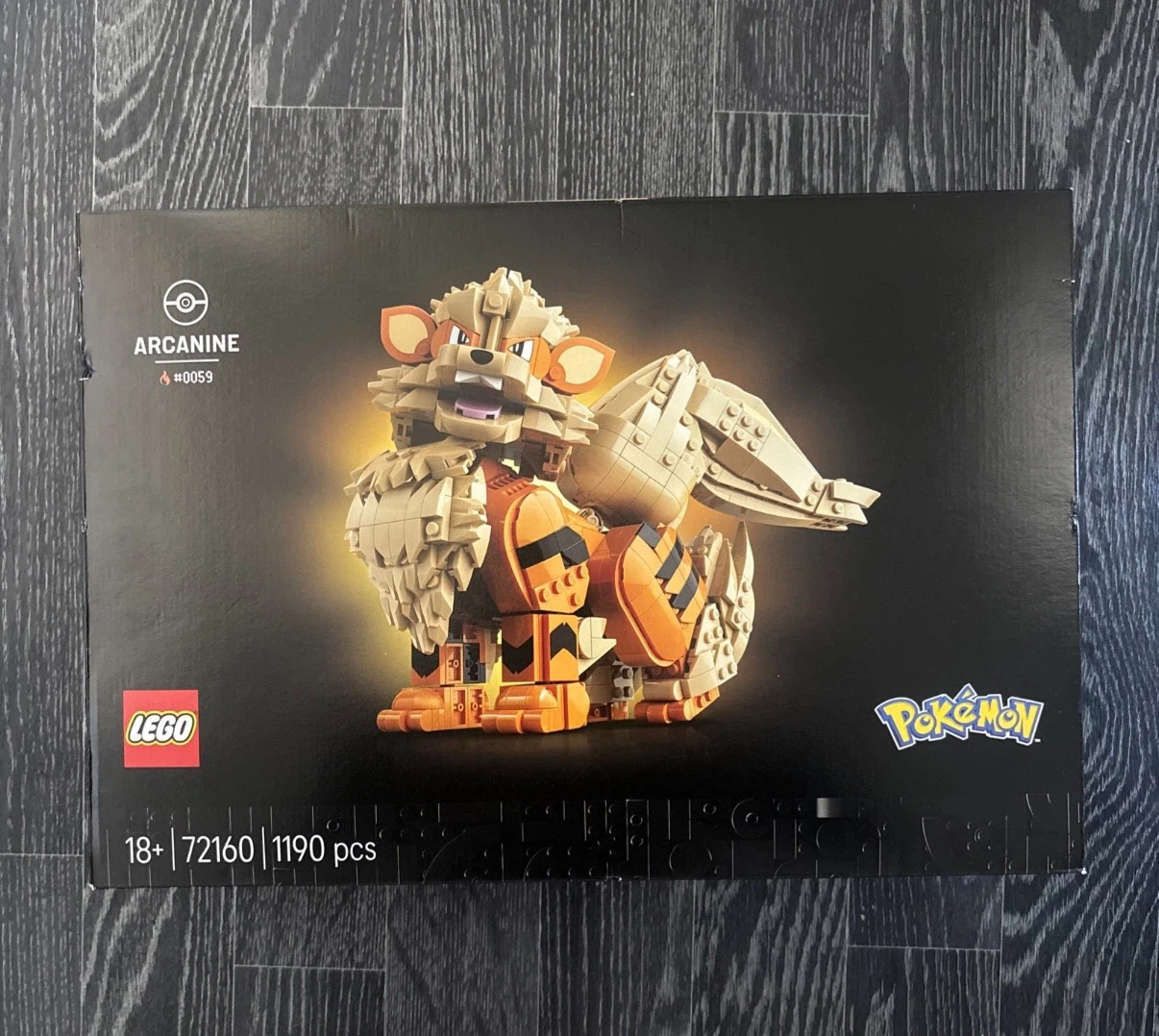 LEGO Pokemon Arcanine Building Set 72160