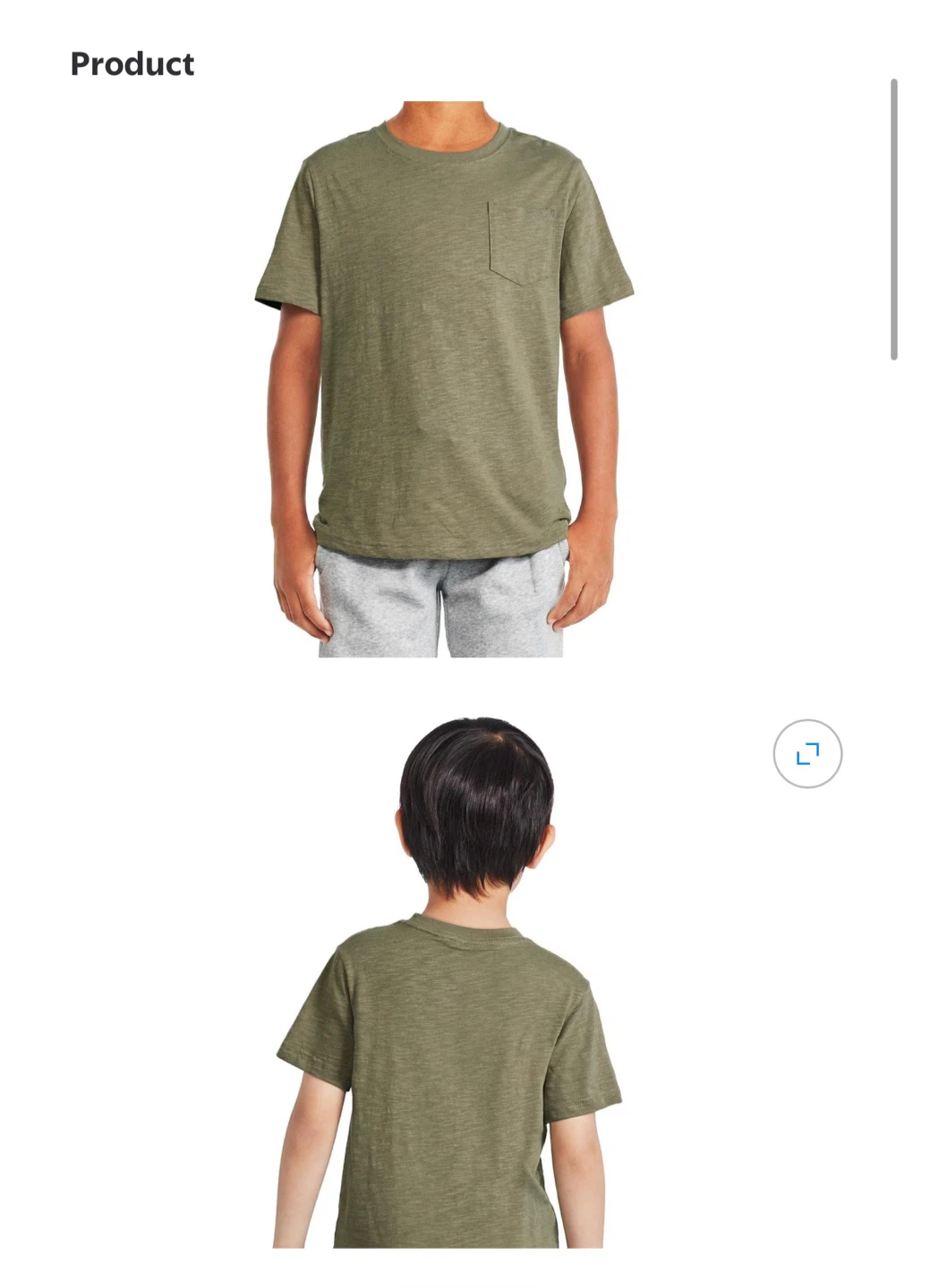 George boys Pocket T-Shirts, 2-Pack - photo 2